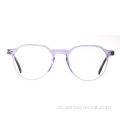 Vintage Runde Frauen Eco Acetat Optische Frames Brillen